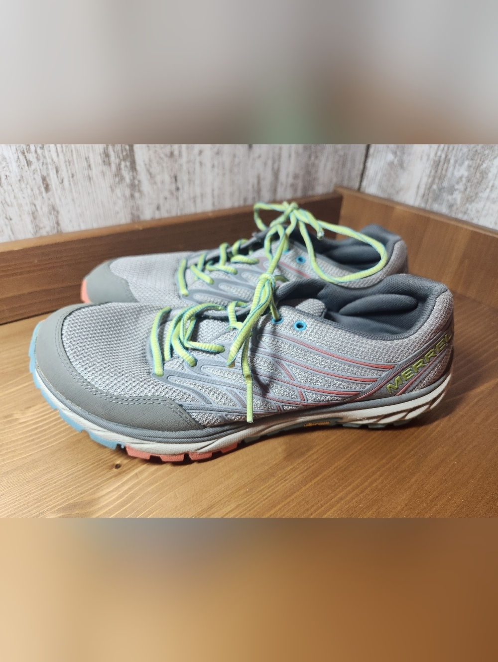 Merrell Bare Access Shoes Womens Size 9 Gray Sneakers Trail Running Hiking L@@K